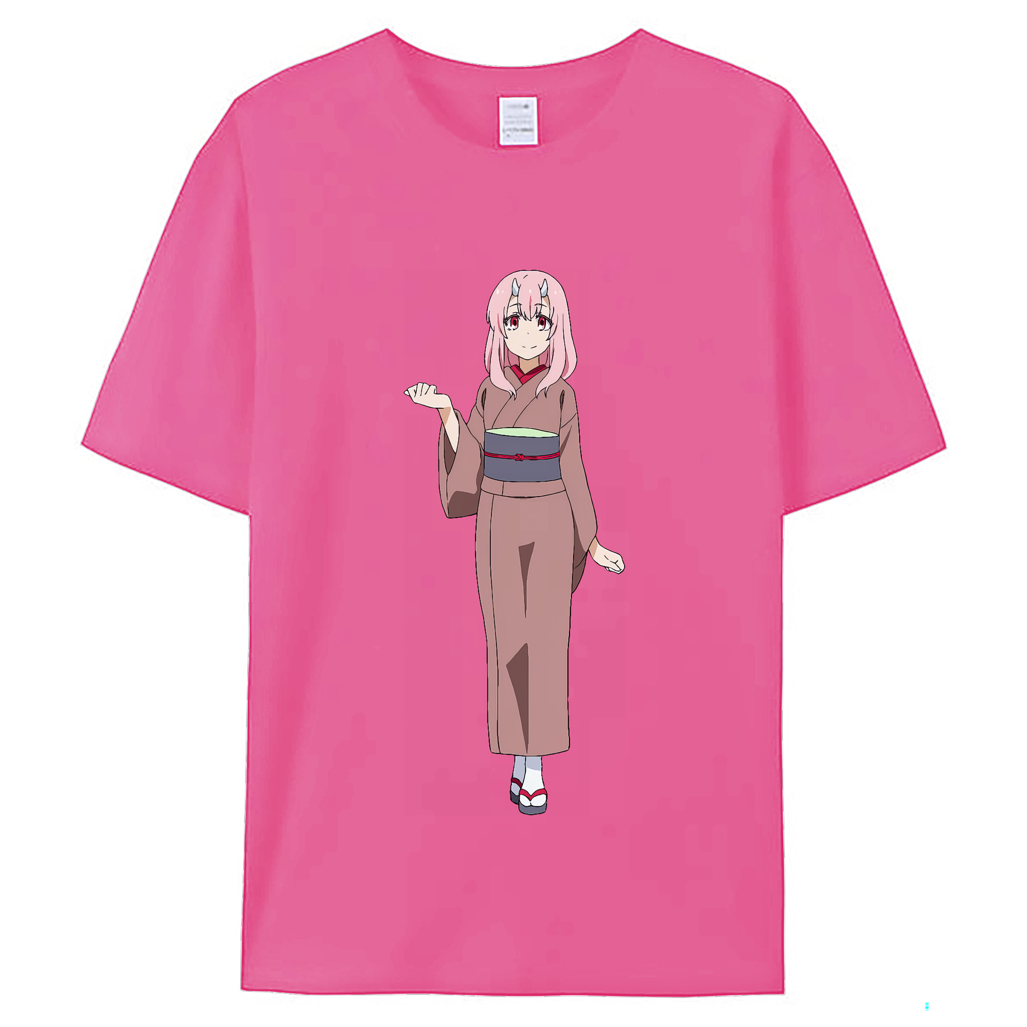 （画像用） 転スラ Regarding Reincarnated to Slime レディースカジュアルプリントTシャツ（綿100％）